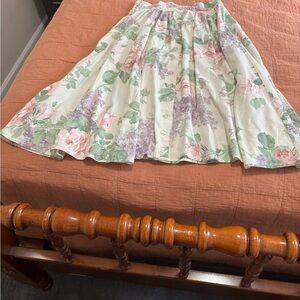 Floral Print Women's Skirt